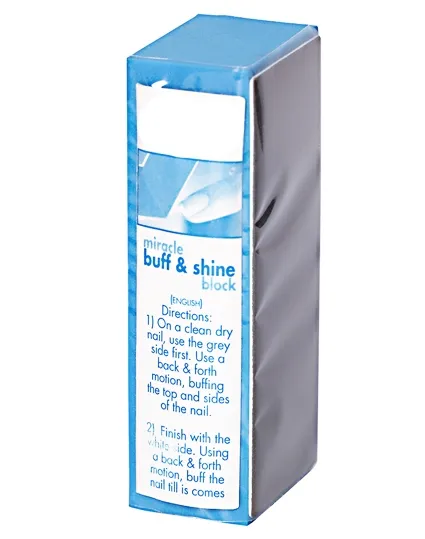 Sibel Nails Miracle Buff & Shine, 2 way buffer block - Art P000207