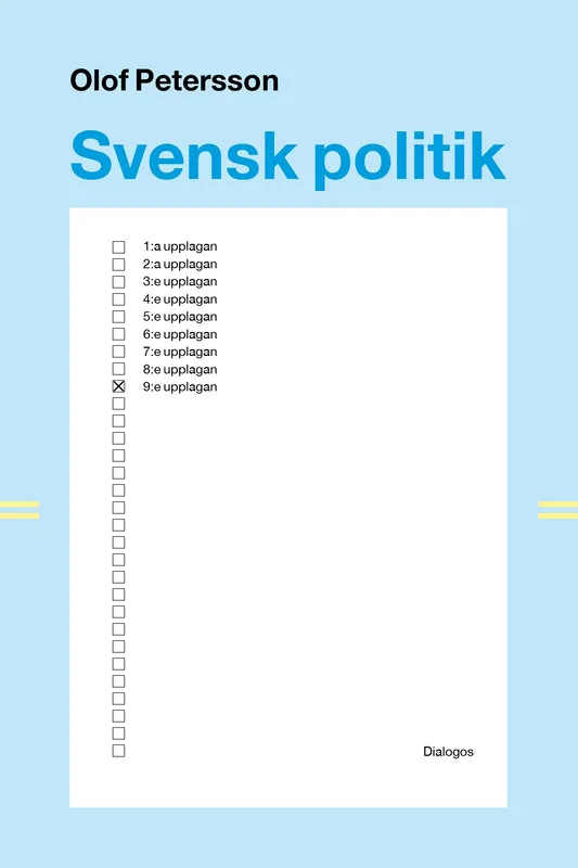 Svensk politik, E-bok