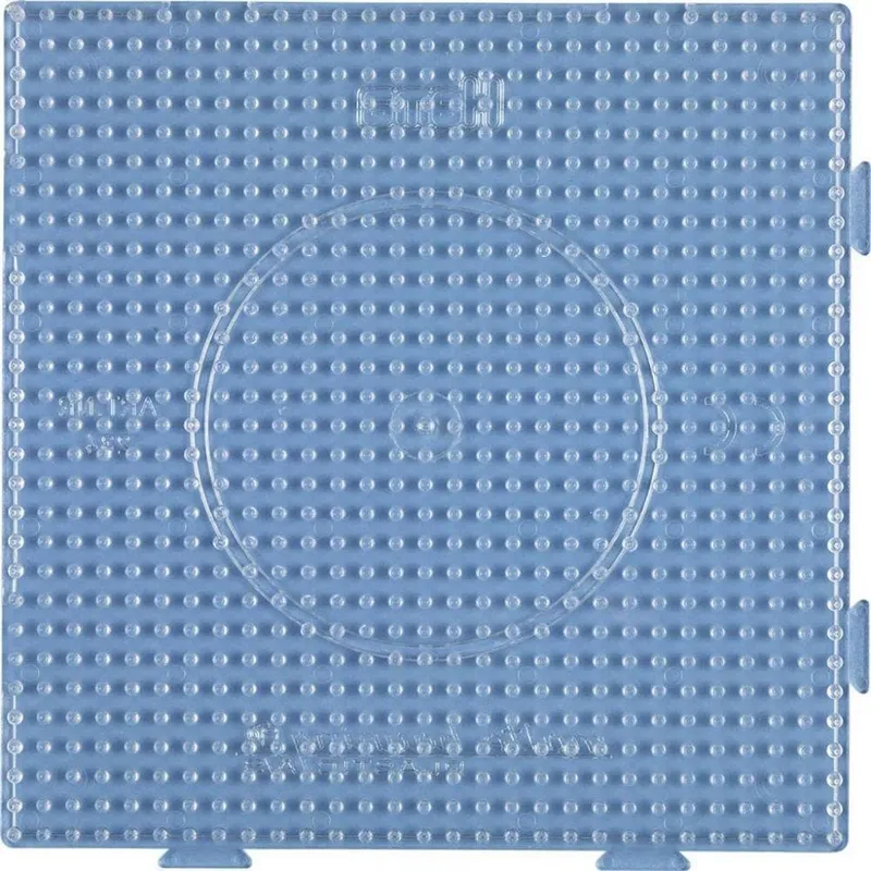 Hama Midi pärlplatta stor kvadrat transparent