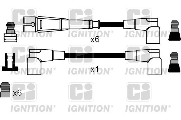 Tändkabelsats QUINTON HAZELL XC1106