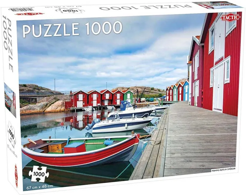 Pussel – Fiskestugor i Smögen 1000 bitar