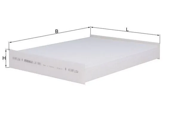Kupéfilter MAHLE LA 891