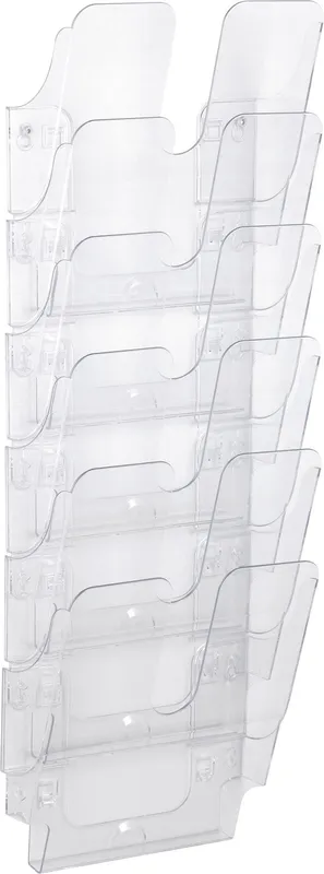 Blankettfack Flexiplus 6 A4 stående transparent