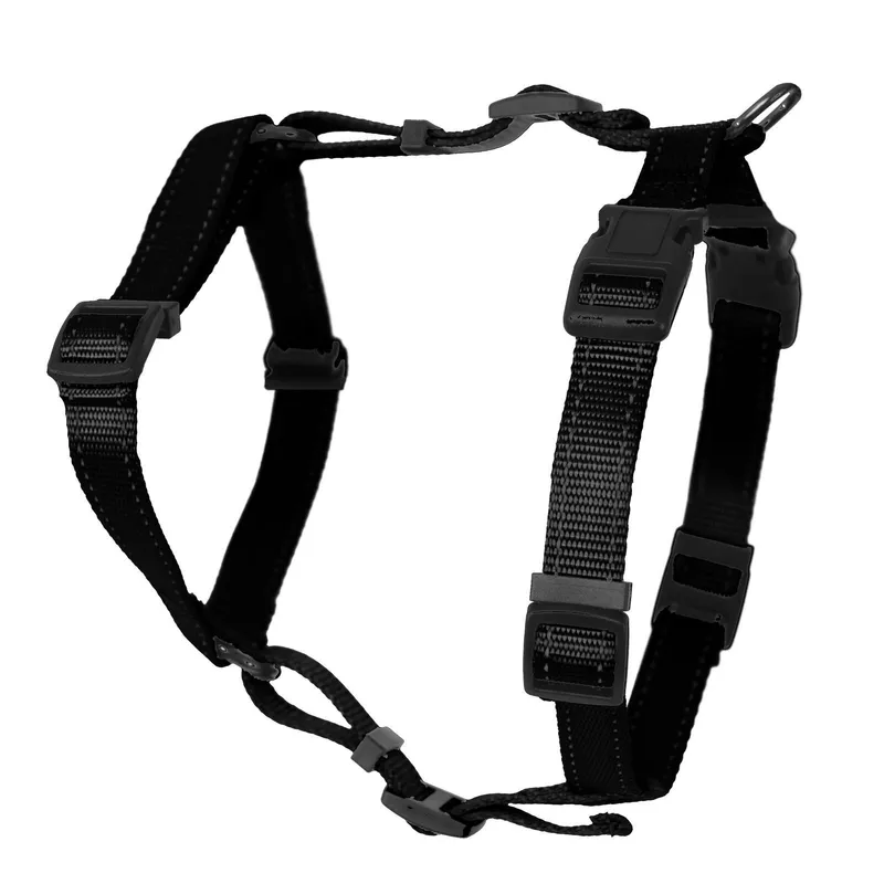 Dogman H-sele Iris svart 25mm