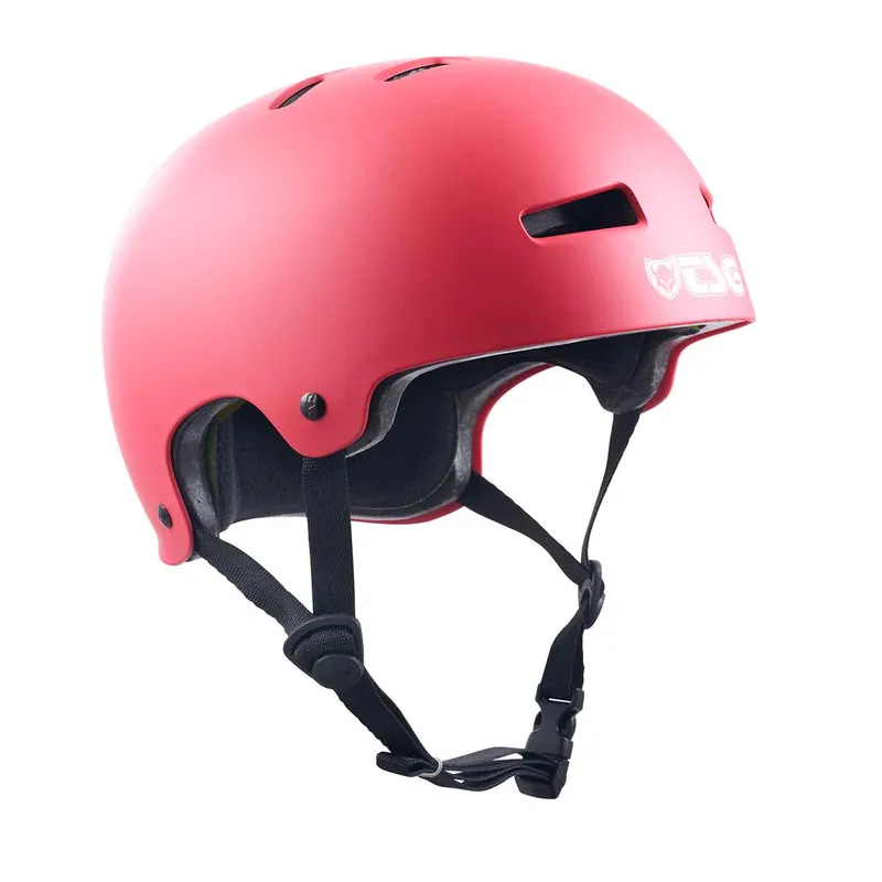 TSG Evolution Skate Helmet Satin Gentle Red