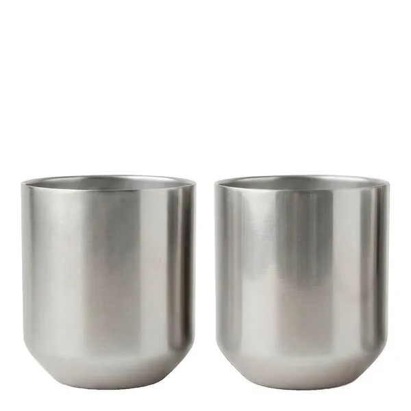 Stelton SR termosmugg 0,2 liter 2-pack, rostfritt stål