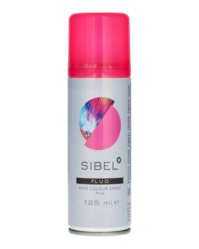 Sibel Fluo Hair Colour Spray Pink – Art P001146 125 ml