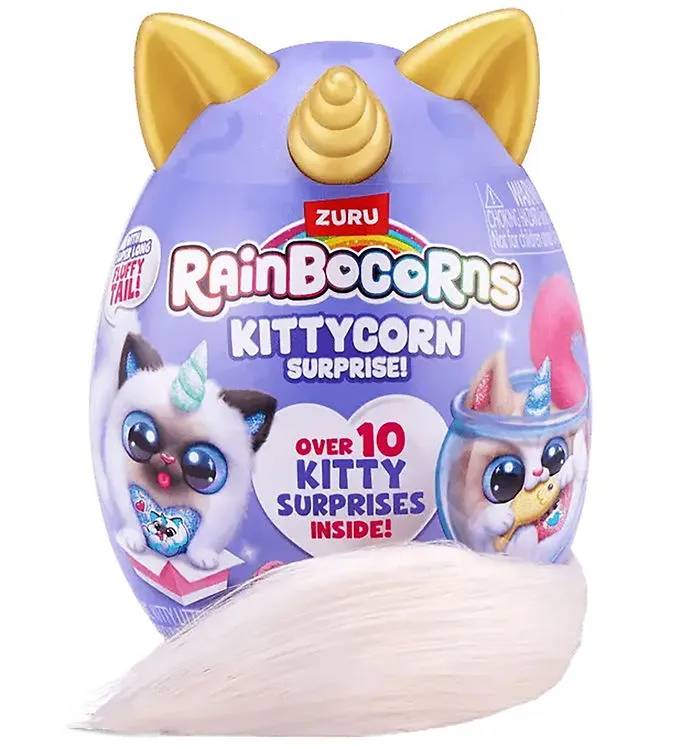 Rainbocorn Kittycorn Surprise Fluffy Tail