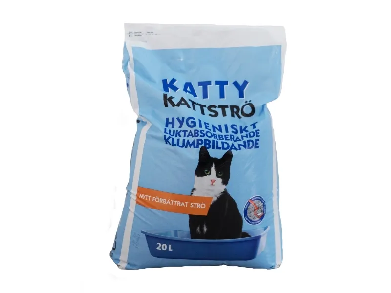 Klumpande kattsand