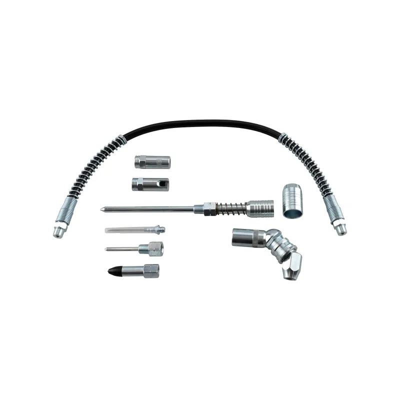 PELA 566547 Adapterset till fettspruta, 8 delar