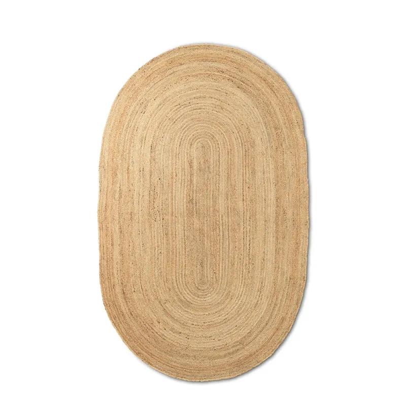 Ferm Living, Eternal Oval JuteMatta 230×340 cm