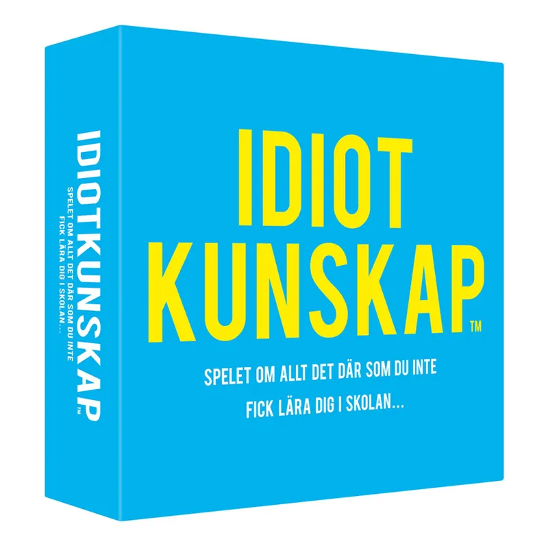 Idiotkunskap, Spel (SE)