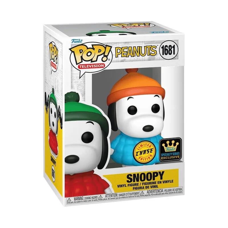 Funko POP! Television Peanuts Snoopy 1681 Limited Chase Edition – Funko! – Leksaksaffären