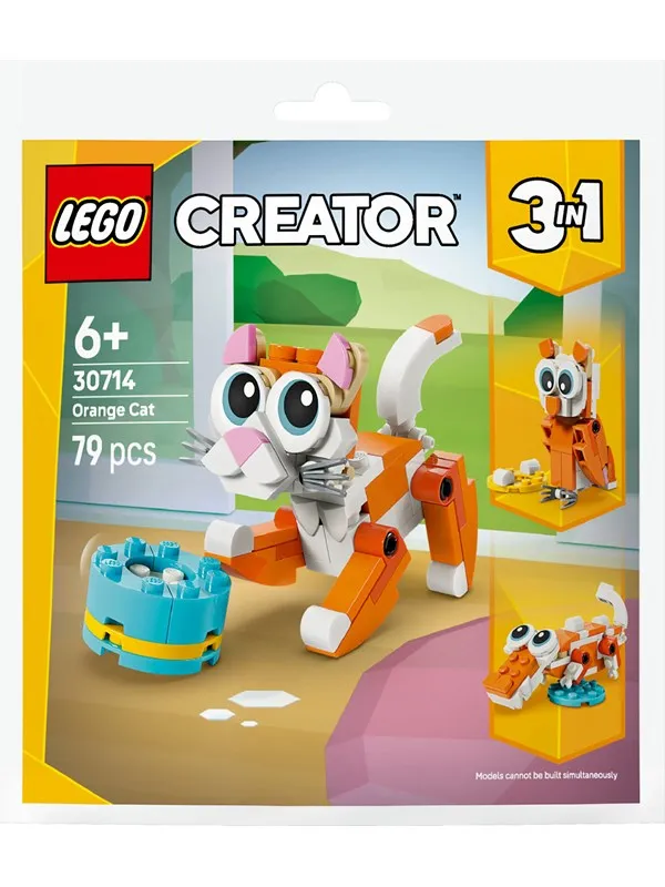 LEGO® Creator – Orange Kat 30714 – 3-in-1 – 79 Delar