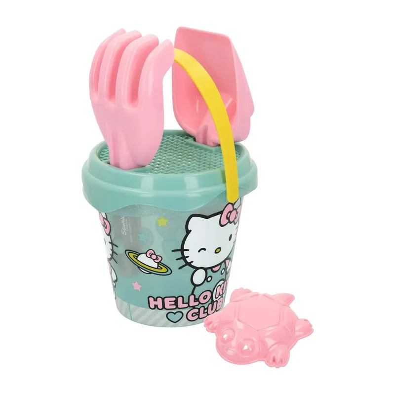 Hello Kitty strandleksakset, 5 delar, grön, 18+ månader