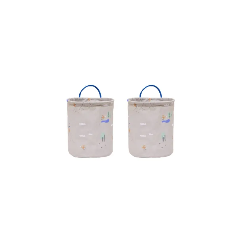 OYOY Foxy Förvaringskorgar Small 2-Pack, Förvaring Barnrum