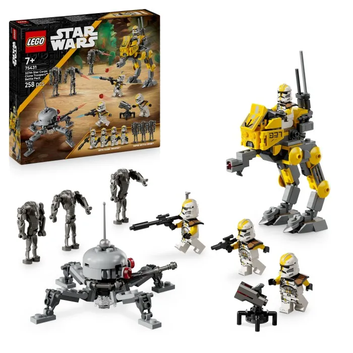 LEGO - Star Wars TM - 327th Star Corps Clone Troopers™ Battle Pack (75431)