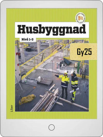 Husbyggnad nivå 1-3 Digital (elevlicens)