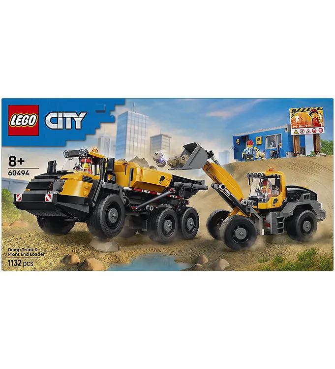 Dumper och frontlastare LEGO® City (60494)