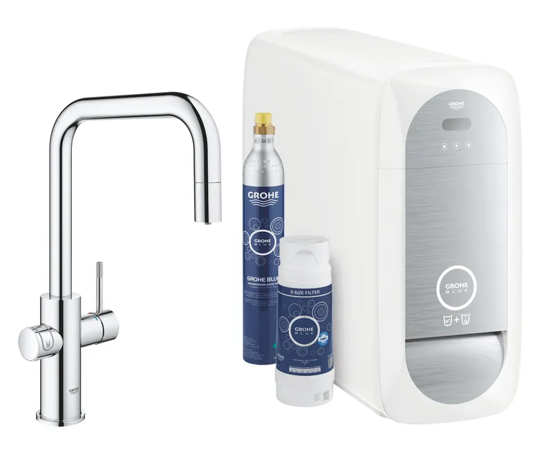 Grohe Blue Home Köksblandare U-pip Krom