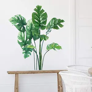 Väggdekal - Monstera lämnar