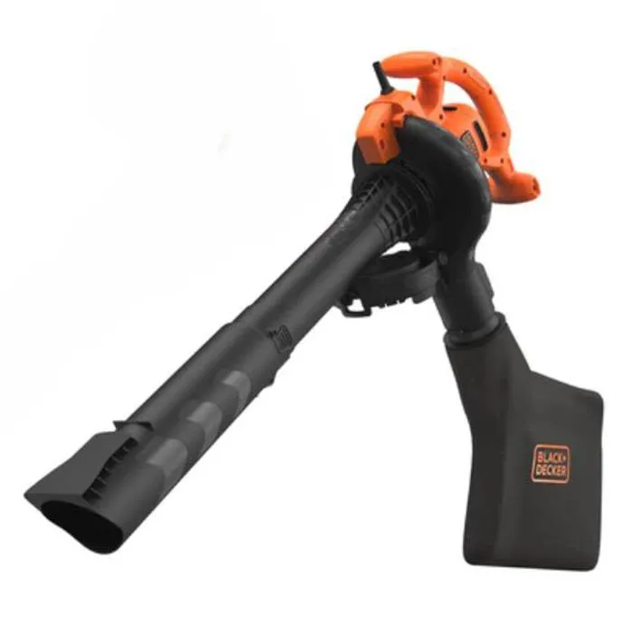 Black & Decker BEBLV260-QS, Handhållen lövblås, 315 km/t, 40 l, 10:1, Svart, Orange, 102,5 dB