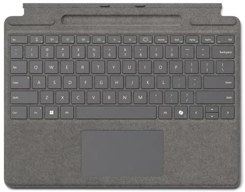 Microsoft Surface Pro Keyboard - Tangentbord - Grå