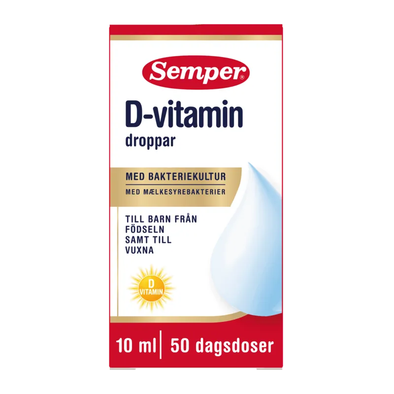 Semper D-Vitamin droppar 10 ml