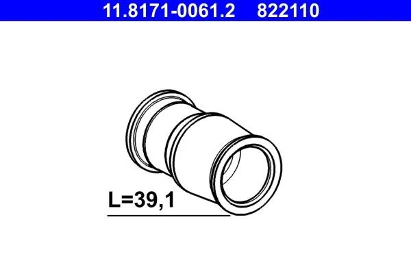 Styrhylsa, bromsok ATE 11.8171-0061.2