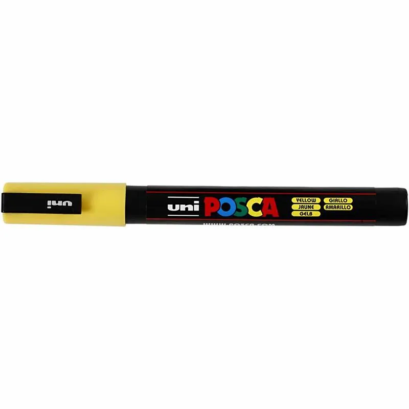 Posca Marker GUL, PC-3M spets 0,9-1,3 mm