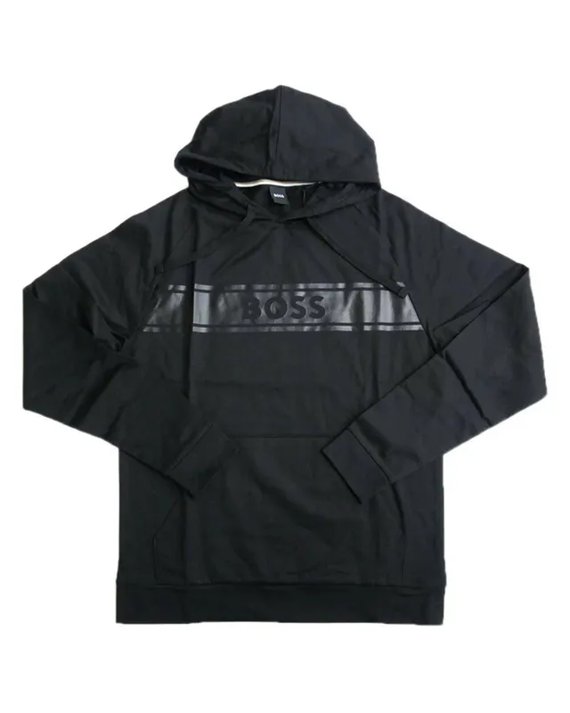 Hugo Boss Authentic Hoodie Sort Str. XL