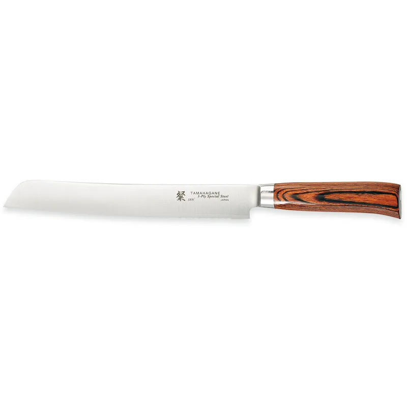 Tamahagane SAN Brödkniv 23 cm – ett lager