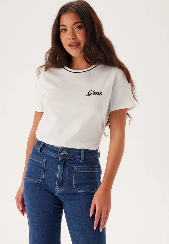 Reg Script Ss T-shirt (#7634)