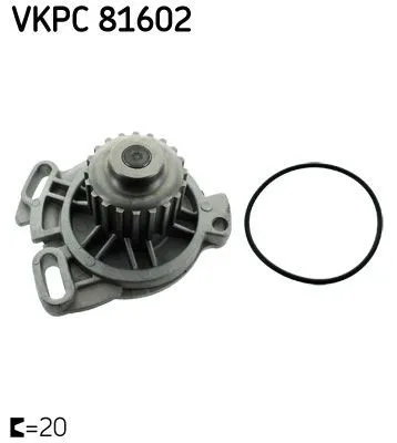 Vattenpump SKF VKPC 81602
