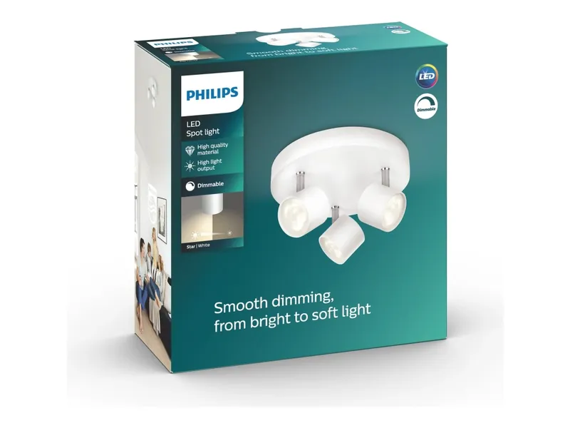 Philips - Star 3 - Spotlight - vit