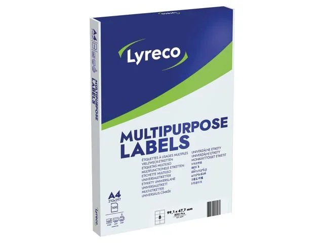 Etikett LYRECO 99,1×67,7mm 800/fp