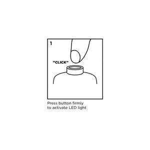 LED-ballonger röd/vit latex med inbyggd LED-lampa romantisk dekoration 5-pack 25 cm