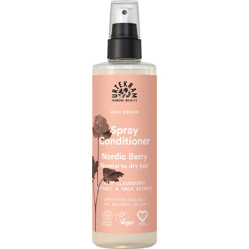 Köp 2 få 20% | Urtekram Nordic Beauty Urtekram Beauty Nordic Berry Spray Conditioner Normal/Dry 250 ml