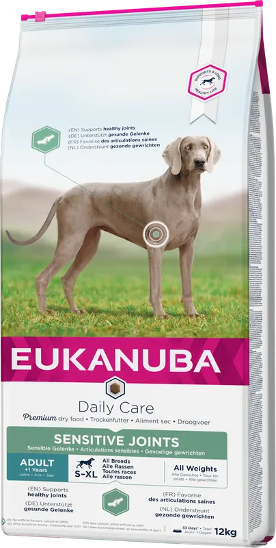 Eukanuba Special Care Adult Dogs with Sensitive Joints - dry dog food - 12 kg