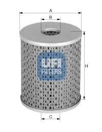 Bränslefilter UFI 26.601.00