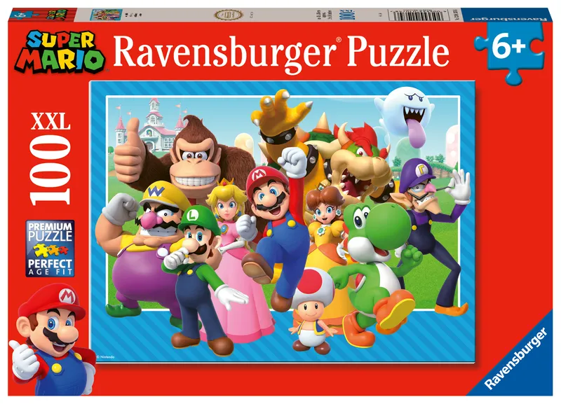 Pussel Super Mario 100 bitar, Ravensburger