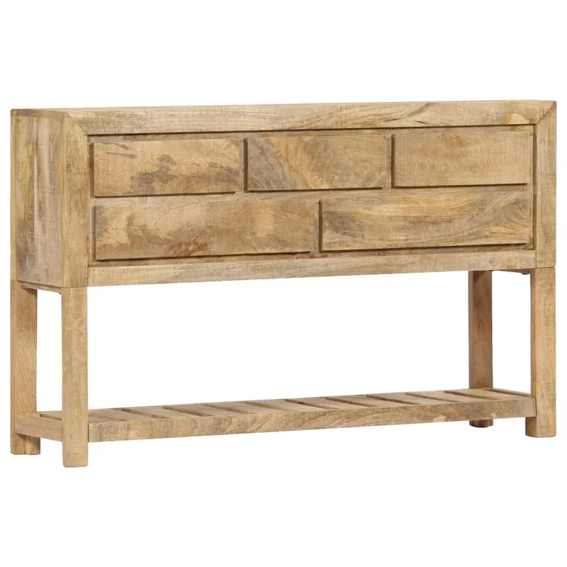 vidaXL Skänk 120x30x75 cm massivt mangoträ (#6703)