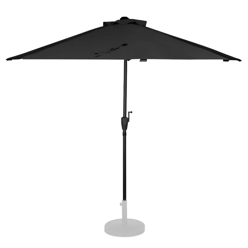 Parasoll Magione - Premium balkongparasoll - 270x135cm | Antracit/Svart