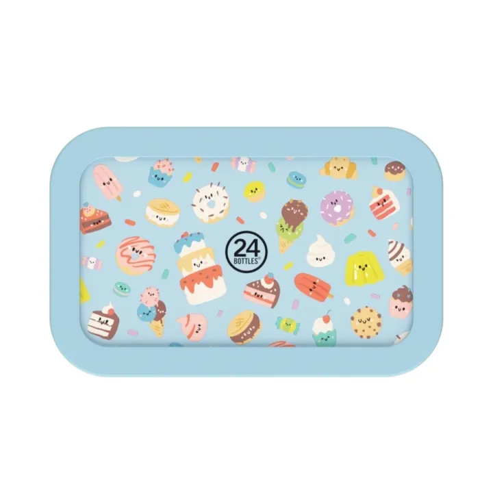 24Bottles Snackbox Sweet Friends - Blue