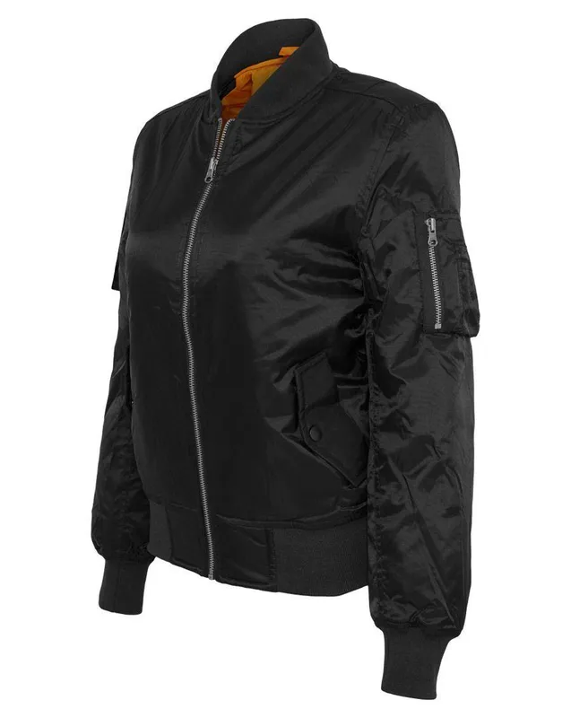 Urban Classics Bomberjakke Dame Svart