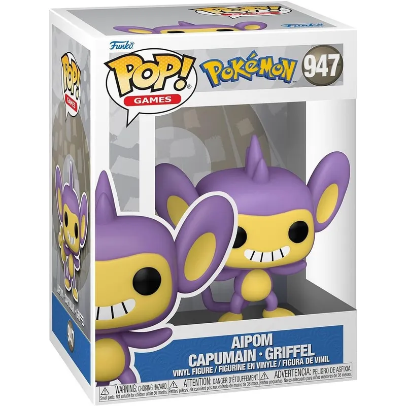 Funko POP! Games Pokemon Aipom 947 – Funko! – Leksaksaffären