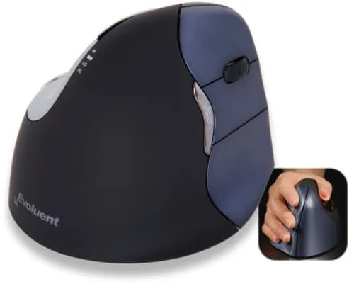 Evoluent Verticalmouse 4 Right Rf Trådlös Mus