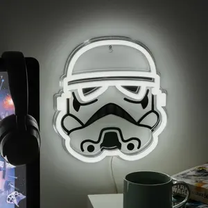 Paladone - Stormtrooper Wall Mountable LED Neon Light - Lampa