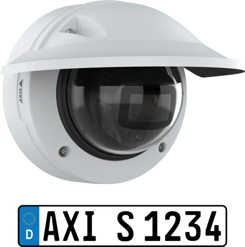 Axis P3285-lve Kit License Plate Verifier