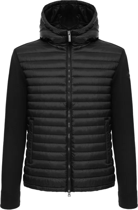 Colmar Men’s Hybrid Padded Jacket With Hood Black